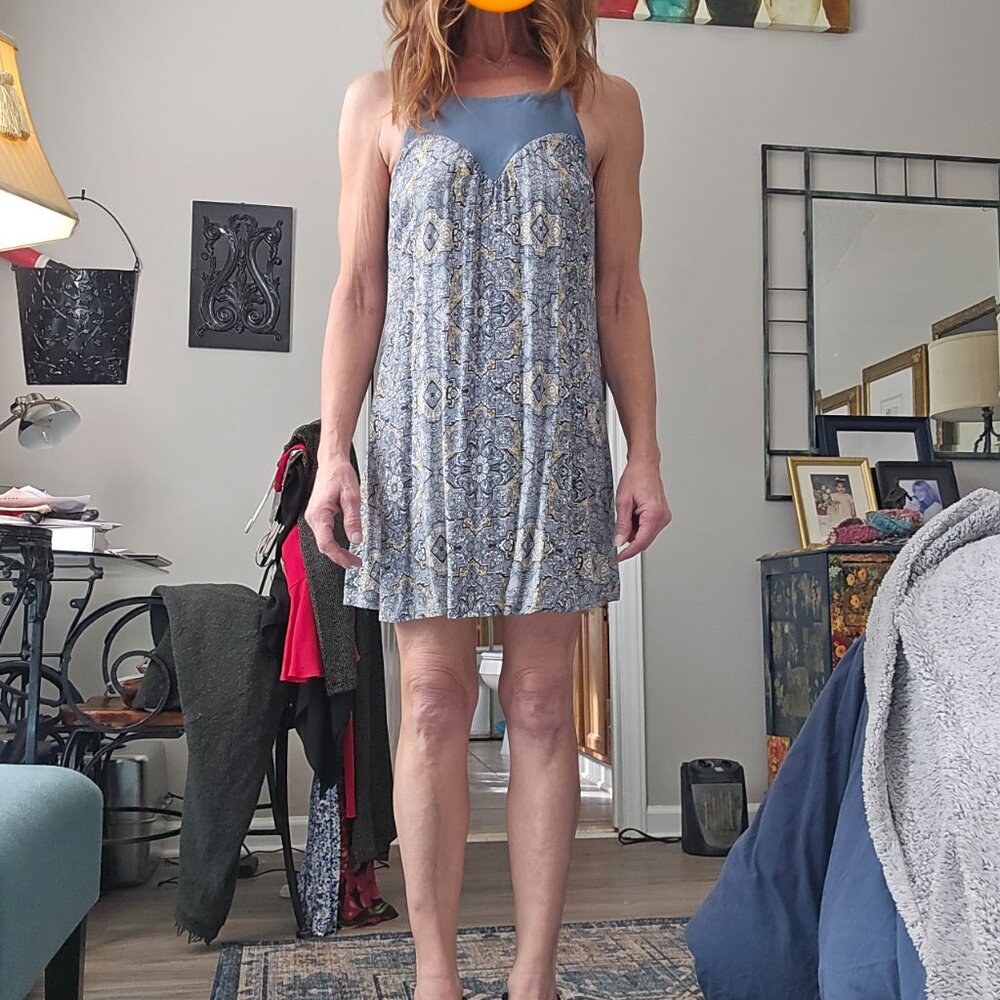 knit halter sundress